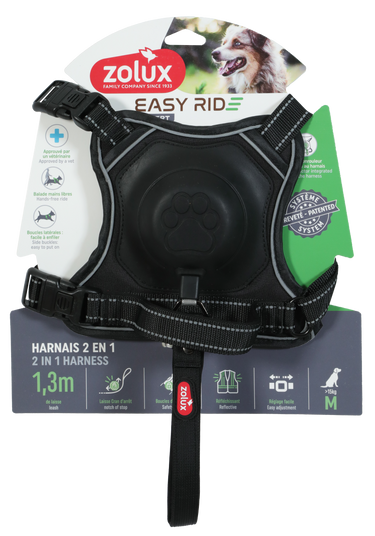 Easyride Harness Black, Medium